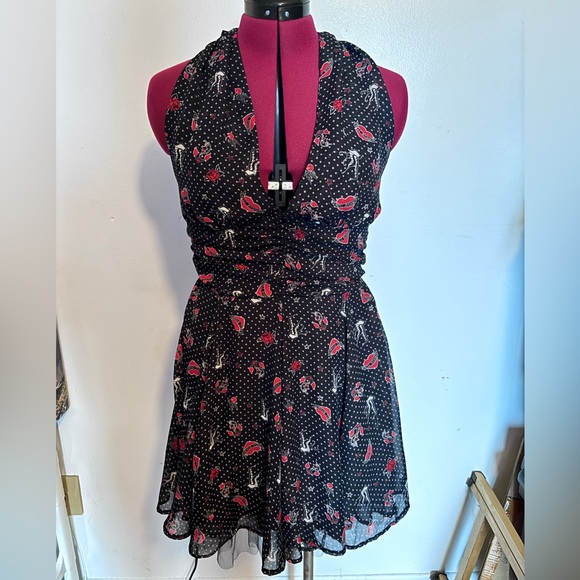 Hell Bunny Dresses & Skirts - Hell Bunny Rockabilly Halter Dress